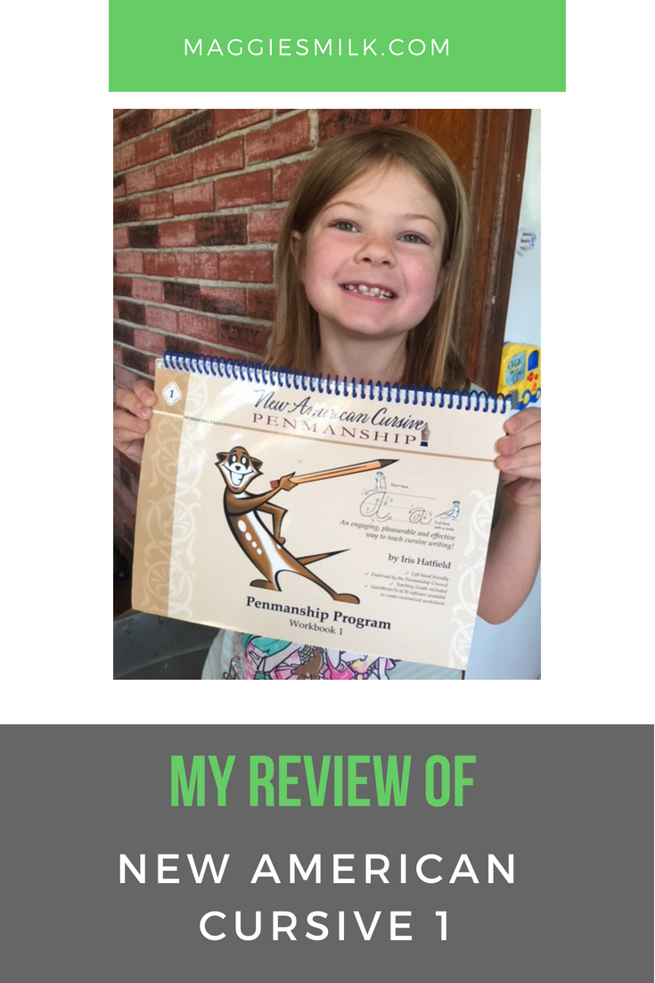 My Review of New American Cursive 1 From Memoria Press