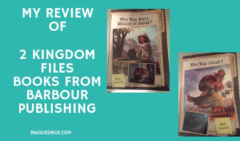 Two book covers from Barbour Publishing