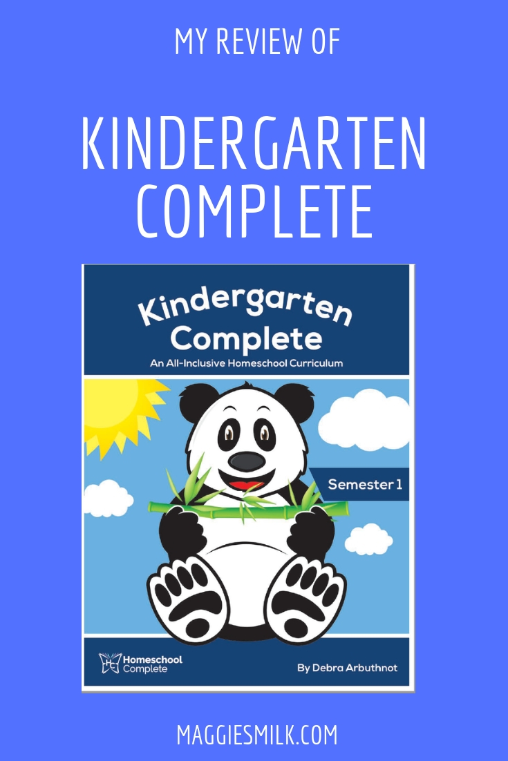My Review of Kindergarten Complete