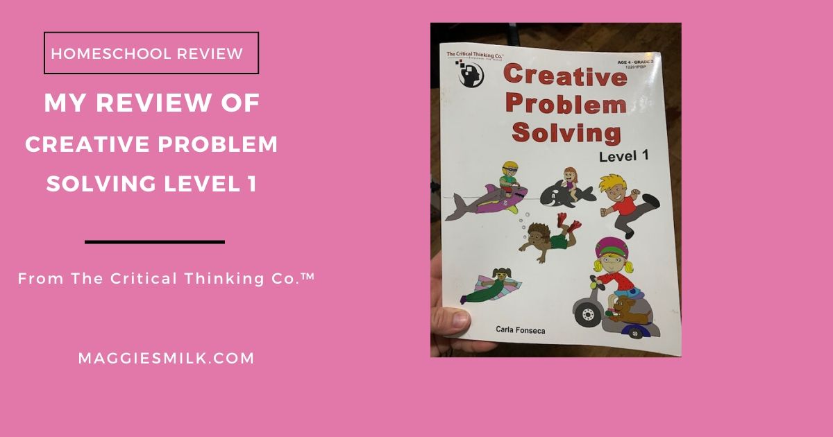 My Review of Creative Problem Solving Level 1